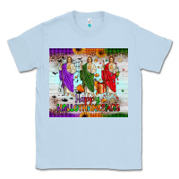 Dusty Blue san judas happy  hallothanksmas Classic Tee - JahusDesignShop