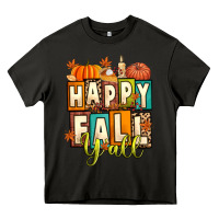 Asphalt happy fall y'all Heavy Core Tee - Artiststas
