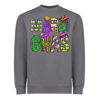 Storm Mardi Gras Carnaval Masks Tumbler Heavyweight Sweatshirt - BundleAndBundleShop