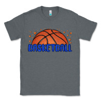 Charcoal Heather basketball Classic Tee - MaliasSmallBusiness