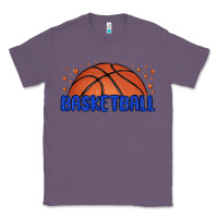 Lavender basketball Classic Tee - MaliasSmallBusiness