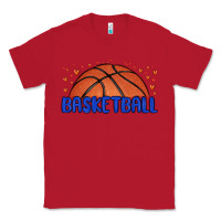 Red basketball Classic Tee - MaliasSmallBusiness