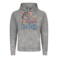 Cloud Rock scatter kindness Vintage Hoodie - MaliasSmallBusiness