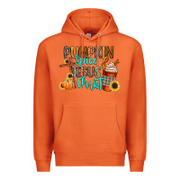 Carrot pumpkin spice and jesus christ Premium Hoodie - CowGirlArtShop