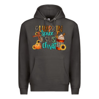 Smoke pumpkin spice and jesus christ Premium Hoodie - CowGirlArtShop