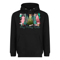 Black verry merry nurse Heavyweight Hoodie - CowGirlArtShop