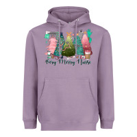 Lavender verry merry nurse Heavyweight Hoodie - CowGirlArtShop