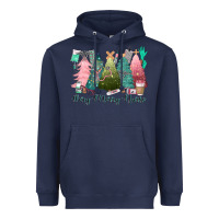 Navy verry merry nurse Heavyweight Hoodie - CowGirlArtShop