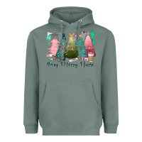 Sage verry merry nurse Heavyweight Hoodie - CowGirlArtShop