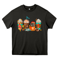 Asphalt American football coffee cups Heavy Core Tee - AdoDesignShop