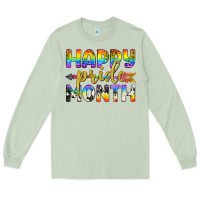 Matcha Western Happy Pride Month LGBTQ+ Long Sleeve Tee - BundleAndBundleShop