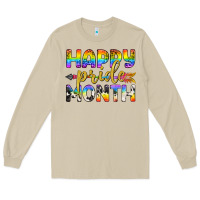 Mushroom Western Happy Pride Month LGBTQ+ Long Sleeve Tee - BundleAndBundleShop