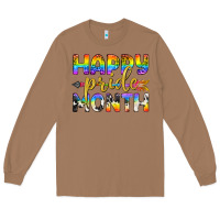 Toasted Coconut Western Happy Pride Month LGBTQ+ Long Sleeve Tee - BundleAndBundleShop
