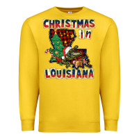 Lemon christmas in louisiana Premium Sweatshirt - CowGirlArtShop