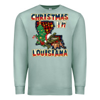 Seafoam christmas in louisiana Premium Sweatshirt - CowGirlArtShop