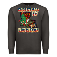 Smoke christmas in louisiana Premium Sweatshirt - CowGirlArtShop