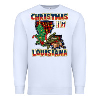 White christmas in louisiana Premium Sweatshirt - CowGirlArtShop