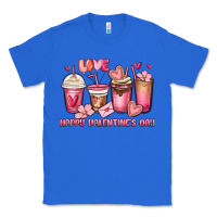 True Royal happy valentine's day coffee cups Classic Tee - MaliasSmallBusiness