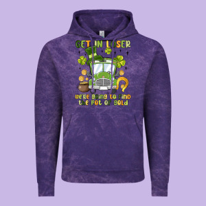 Get In Loser We Re Going To Find The Pot Of Gold Vintage Hoodie Designed By Maliassmallbusiness