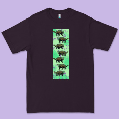 Dinosaur Ankylosaurus Pen Wrap Premium Tee Designed By Artiststas