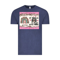 Vintage Denim it takes a big to shape little minds Vintage Tee - MaliasSmallBusiness