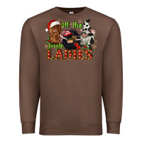 Chestnut all the jingle ladies Premium Sweatshirt - CowGirlArtShop