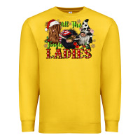 Lemon all the jingle ladies Premium Sweatshirt - CowGirlArtShop