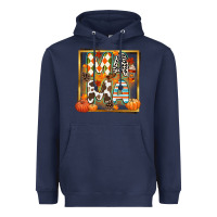 Navy fall mama Heavyweight Hoodie - CowGirlArtShop
