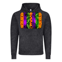 Vintage Black halloween brushstroke Vintage Hoodie - Jasminsmagicworld