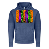 Vintage Denim halloween brushstroke Vintage Hoodie - Jasminsmagicworld