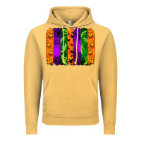 Vintage Mustard halloween brushstroke Vintage Hoodie - Jasminsmagicworld