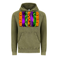 Vintage Olive halloween brushstroke Vintage Hoodie - Jasminsmagicworld