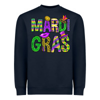 Navy Western Mardi Gras Heavyweight Sweatshirt - BundleAndBundleShop