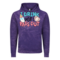 Cloud Purple i drink until i pass out baby Vintage Hoodie - MaliasSmallBusiness