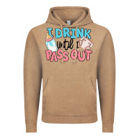 Vintage Coffee i drink until i pass out baby Vintage Hoodie - MaliasSmallBusiness