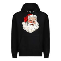 Black santa claus Premium Hoodie - CowGirlArtShop