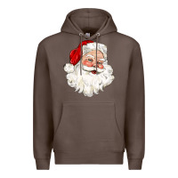 Coffee santa claus Premium Hoodie - CowGirlArtShop