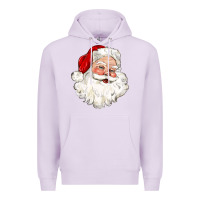 Lilac santa claus Premium Hoodie - CowGirlArtShop