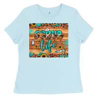 Baby Blue scrub life Ladies Tee - JahusDesignShop