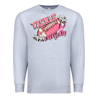 Heather Grey tackle cancer Premium Sweatshirt - CowGirlArtShop