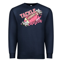Navy tackle cancer Premium Sweatshirt - CowGirlArtShop
