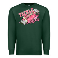 Sports Green tackle cancer Premium Sweatshirt - CowGirlArtShop