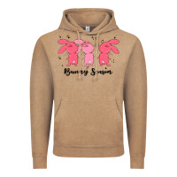 Vintage Coffee easter bunny Vintage Hoodie - MaliasSmallBusiness