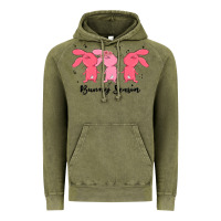 Vintage Olive easter bunny Vintage Hoodie - MaliasSmallBusiness