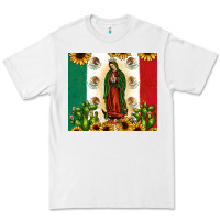 White our lady of guadalupe Premium Tee - JahusDesignShop