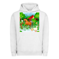 Pigment Lunar Rock farm life seamless pattern Urban Hoodie - FaDigitalArtStudio