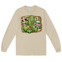 Mushroom serape cowhide cactus Long Sleeve Tee - JahusDesignShop