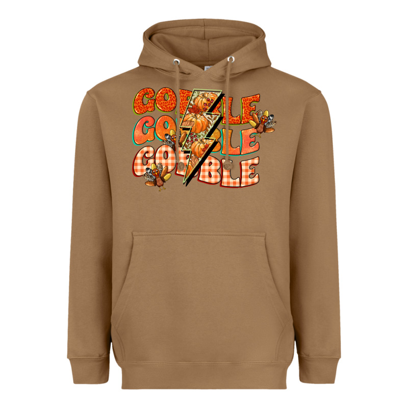 Gobble Gobble Gobble Heavyweight Hoodie by CowGirlArtShop | Teevron