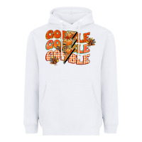 White gobble gobble gobble Heavyweight Hoodie - CowGirlArtShop