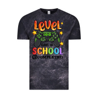Cloud Black level 100 days of school completed Vintage Tee - MaliasSmallBusiness